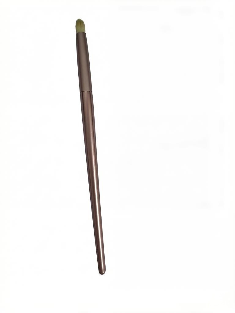 11 pieces of high-end copper-colored wooden-handle makeup brushes